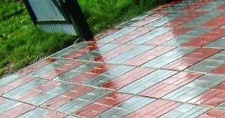 Профессиональная укладка цементной тротуарной плитки в Горном-Алтайске в октябре