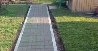 Укладка садовых дорожек в Горном-Алтайске: стоимость от 933 руб. от ТротуарнаяПлитка