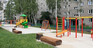 Благоустройство детской площадки во дворе от 1970 руб. в Горном-Алтайске